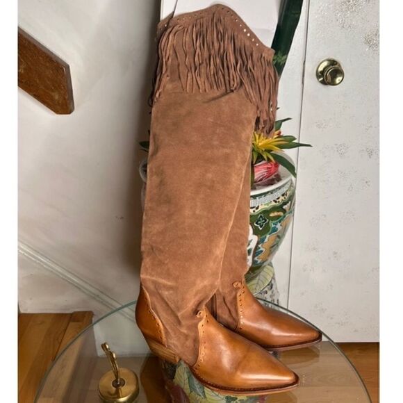 Free People
Sage Fringe Over-The-Knee Boots  - Picture 7 of 7